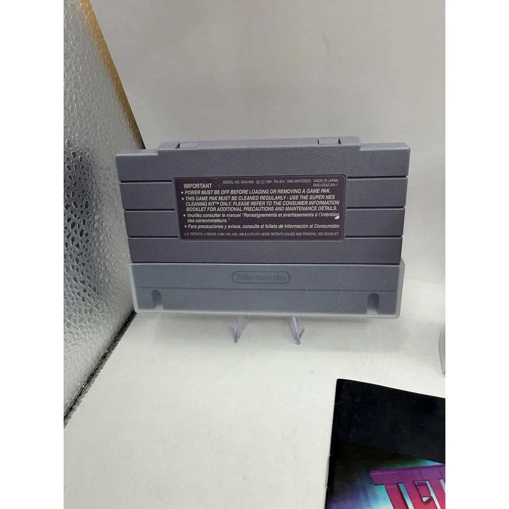 Tetris 2 SNES Super Nintendo Complete CIB Fast Shipping